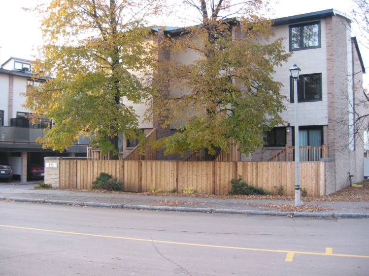 Cobourg Court on Halloween Day, 2008